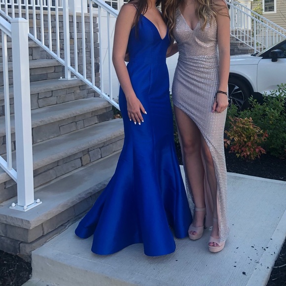 Royal Blue Prom Dress - Picture 1 of 3